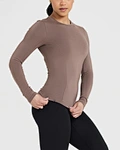 long sleeve slim fit tee