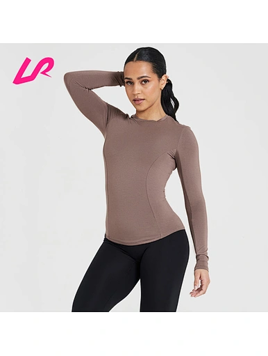 Upgrade your casual style with our women's slim fit long sleeve t shirts. Shop now for a range of sizes and colors to elevate your wardrobe with our women's slim fit long sleeve t shirts.